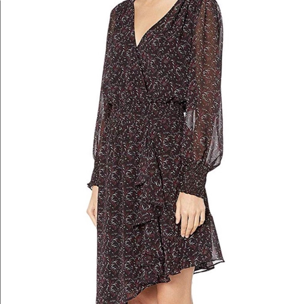 NWT 1. State Asymmetrical Chiffon Dress XL